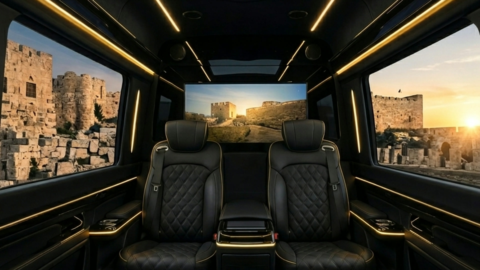 פנים VIP תקרת כוכבים